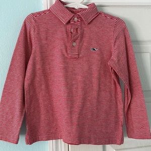 Vineyard Vines long sleeve polo 4t